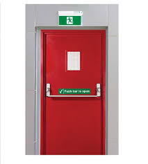 Push rod lock fire door 5