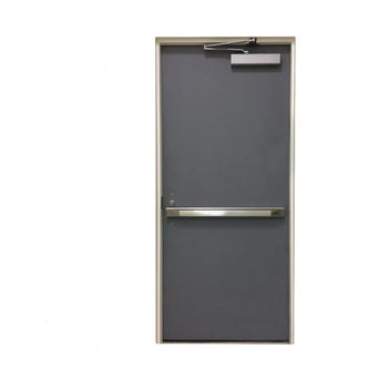 Push rod lock fire door 8